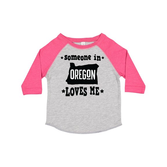 Inktastic Someone in Oregon Loves Me Boys or Girls Toddler T-Shirt