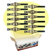 Complete Set of 24 Championship Belts for WWE & AEW Wrestling Action Figures (Series 1 & 2)