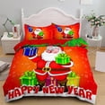 thumbnail image 1 of LADIGASU Christmas Duvet Cover Single Size,Duvet Cover Set With Buttons Closure, Ultra Soft Washed Microfiber Bedding Comforter Cover With A Pillowcases For All Season, 1 of 7