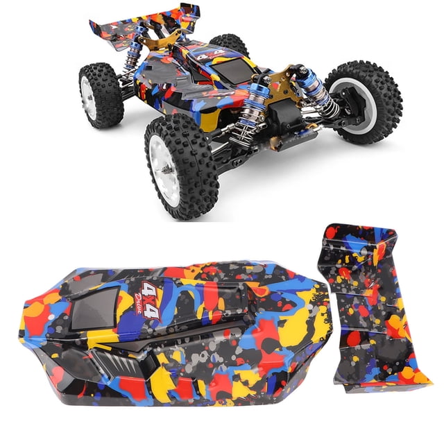 Varilla de Automóvil RC, RC Body Sharl Wing Ala Compacta de Plásstico Resistente Para 124007