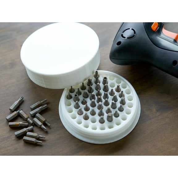 Drill Screw Bit Holder Organizer for 61 Bits