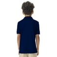 thumbnail image 4 of Classroom School Uniforms Adult Short Sleeve Interlock Polo CR891, 4 of 7