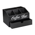 thumbnail image 3 of jifeng Coffee Station Organizer Rustic Coffee Accessories Organizer for Cafe Office B, 3 of 9