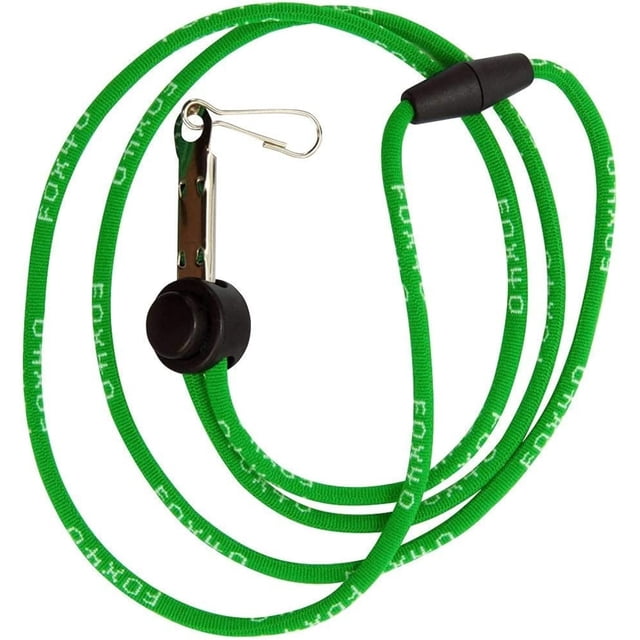 Cordón Fox 40 Breakaway con logotipo verde neón
