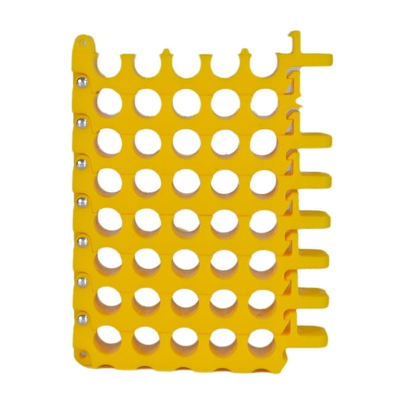 MERIGLARE Outil de Gestion de Câble Jaune pour Cat5 Cat6 Cat7 5x7 Trous
