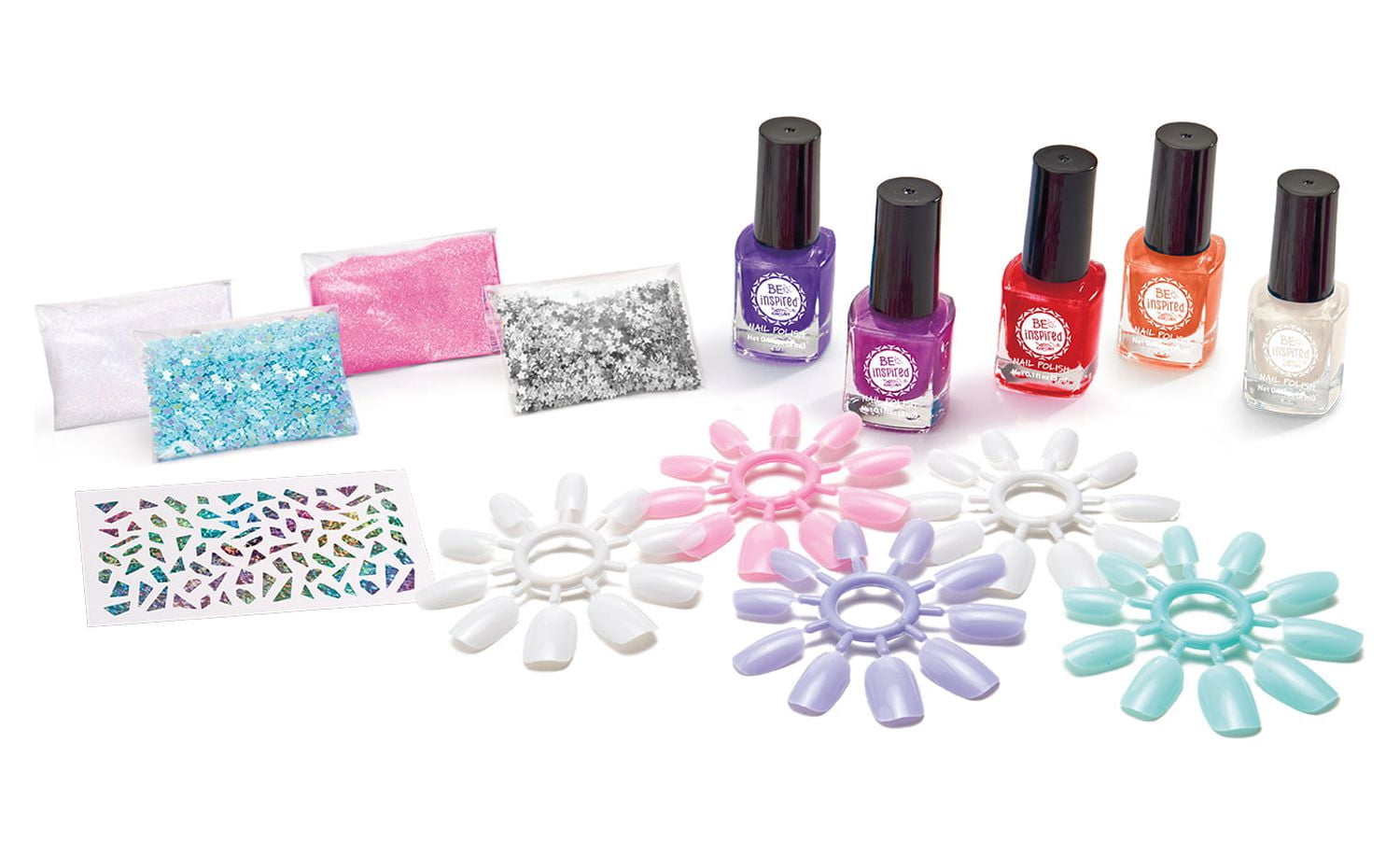 Cra-Z-Art Be Inspired Color Changing Mood Magic Nail Polish Salon Set