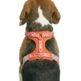 thumbnail image 4 of Oodles Wild Blooms Adjustable Mesh Dog Walking Harness, Red, Small, 4 of 11