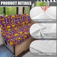 thumbnail image 6 of XYZCANDO Fall Pumpkin Pet RV Dinette Cushion Covers Fall Camper Decor Universal Bench Cushion Slip Covers for Sofa and Loveseat Stretchable Sofa Covers for 2 Cushion Couch Thanksgiving, 6 of 7