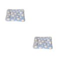 thumbnail image 1 of relayinert Polyester Washable And Machine Washable Pet Mat For Easy Cleaning Soft And Breathable Pet Bed Blue Star 30*40cm 2Set, 1 of 6