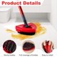 thumbnail image 3 of Cepillo de fregar Scrubber Mop Head Upgrade para Ocedar EasyWring, 3 of 9