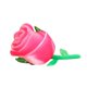 thumbnail image 5 of Cojín de sofá decorativo suave con forma de rosa para regalo familiar, 5 of 9