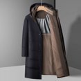 thumbnail image 4 of Chaqueta larga con capucha para hombre, chaqueta acolchada de pato para hombre, ropa de diseñador para hombre, marca 2024, chaqueta de invierno para hombre, abrigo informal para hombre, 4 of 4