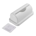 thumbnail image 3 of Wosthever Dispensador moderno de bolsas de basura para montaje en pared, mueble decorativo para sala de estar Organizadores de utensilios de cocina Blanco 15.1x7.5x6.3 cm, 3 of 6