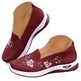 thumbnail image 3 of YLYL Women's Leather Flat Bottom Loafers Slip-on Round Toe Non-Slip Breathable Walking Shoes, 3 of 7