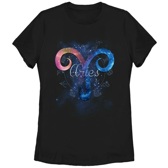Women's Lost Gods Aries Graphic Tee Black X Large