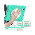 thumbnail image 6 of iPad Mini 6 2021 Case (6th Generation) with Pencil Holder / 360 Rotation Stand / Hand Strap and Shoulder Strap Rugged Shockproof Cover for iPad Mini 6th Gen 8.3 Inch, 6 of 7