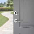 thumbnail image 7 of Baldwin Reserve Sclajxtubcrr141 Single Cylinder La Jolla Handleset Tube Lever Contemporary Round Rose With 6Al Latch And Dual Strike Bright Nickel Finish, 7 of 7