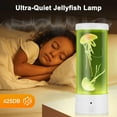 thumbnail image 3 of Jellyfish Lamp with 17  Light Effects 4 Modes Electric Jellyfish Tank Table Lamp with Remote Mood Table Lamp for Home Office Aquarium Tank [White], 3 of 7