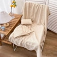 thumbnail image 5 of Tahtuvzn Towels Bath Sheets Large Shower Cap Set of 3 Oversized Sheet Soft Absorbent Bathroom Towel Microfiber Quick Dry for Hotel Gym, 5 of 5