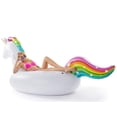 thumbnail image 4 of Flotador inflable para piscina Jasonwell Giant con forma de unicornio para niños y adultos, 4 of 7