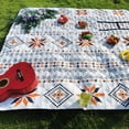 thumbnail image 4 of Waterproofed Camping Mats Sandproof Light weight Portables Outdoor Picnics Blanket for Beach Hiking Travel, 4 of 6