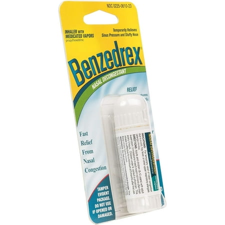 Benzedrex Nasal Decongestant Inhaler 1 Each (Pack of 18)