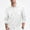#H-White, variant on GuangCheng Mens Shirts 3 Button Quick Dry Performance Long Sleeve Tactical Golf Shirts with Pockets
