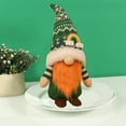 thumbnail image 6 of BOBOMOTI St Patricks Day Gnomes Decorations Irish Gnome Mr and Mrs Scandinavian Tomte St Patrick's Day Party Gnome Gifts Tabletop Decor, 6 of 7