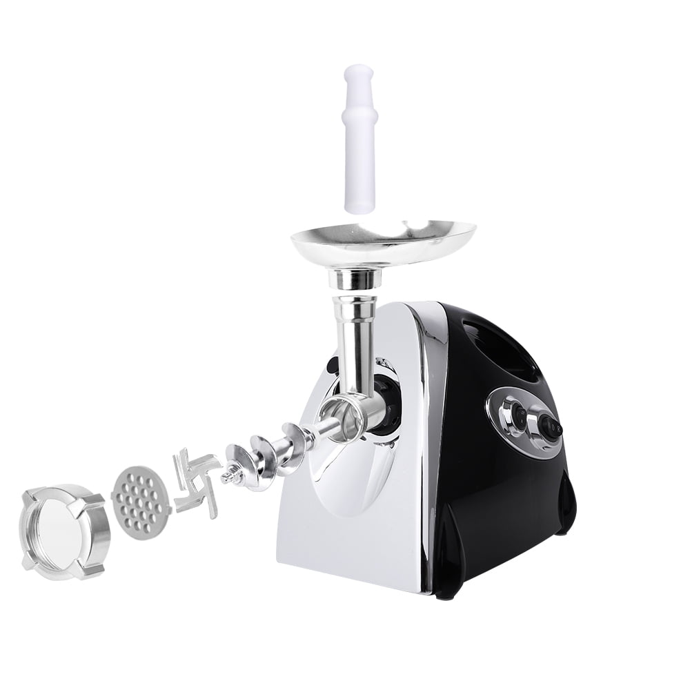 Kepooman Electric Meat Grinder with Handle, Kitchen Food Mincer Sausage Maker, Black Kepooman Electric Meat Grinder with Handle, Kitchen Food Mincer Sausage Maker, Black