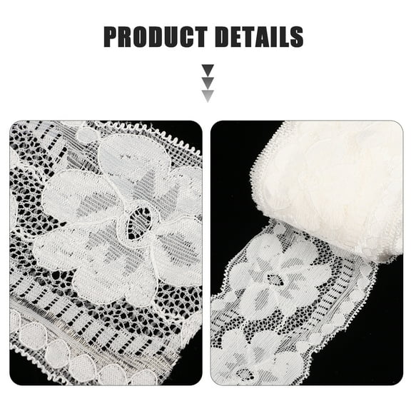 Dytern DIY Clothing Lace Trim DIY Lace Trim Decorative Lace Trim for Craft Making Lace Trim Decor
