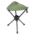 thumbnail image 1 of harper Camping Swivel Folding Stool Foldable Tripod Chair Practical Comfortable Outdoor Green, 1 of 9