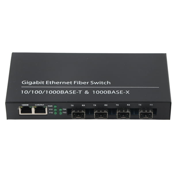 Gigabit Media Converter RJ45 Fiber