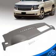 For Silverado Tahoe Suburban Sierra Yukon 2007-14 Dash Cover Dashboard Cap Gray