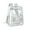 Gray, variant on Heavy Duty Clear Backpack,PVC Transparent Bookbag for College and Workplace,Large Capacity See Through Bag with Reinforced Straps,Ideal for Security Events,Concerts,Clear Backpack