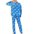 thumbnail image 2 of TheFound Christmas Family Matching Pajamas Letters Print Tops with Pants, 2 of 8