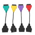 thumbnail image 2 of Car Scan Tool,4pcs OBD2 Scanner Cable OB Cable Diagnostic Adapter True Excellence, 2 of 7