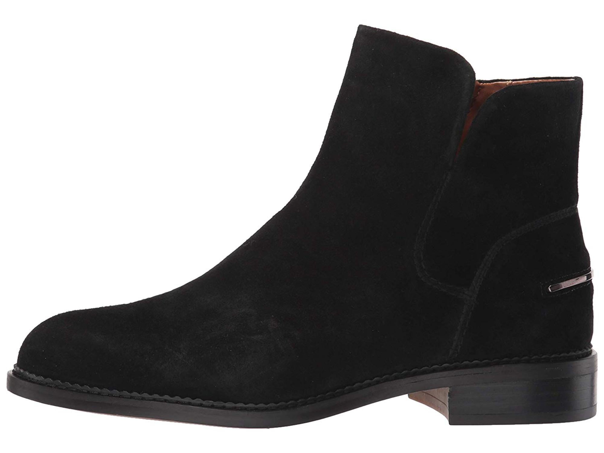 franco sarto low heel ankle boots