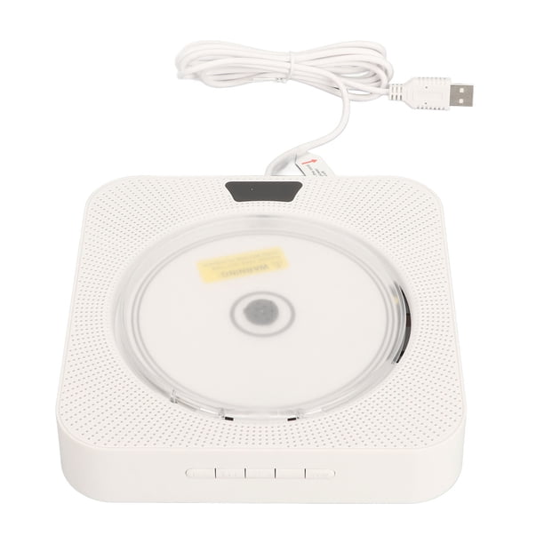 Reproductor de CD de pared, Reproductor de CD de pared Bluetooth Reproductor de música CD Reproductores de CD Funcionalidad de alta precisión