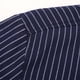 thumbnail image 4 of Mens Manga Corta Botón Abajo Camisas Negocios Turndown Cuello Raya Camisa de Bolsillo, Blusa de Manga Corta, 4 of 9