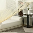 thumbnail image 2 of PiccoCasa 1 Panel Door String Curtain Fringe Panel, 39"x79" Yellow, 2 of 6