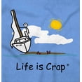 thumbnail image 2 of Beached Stranded Boat Sailing Ocean Men's Graphic T Shirt Tees Brisco Brands S, 2 of 6