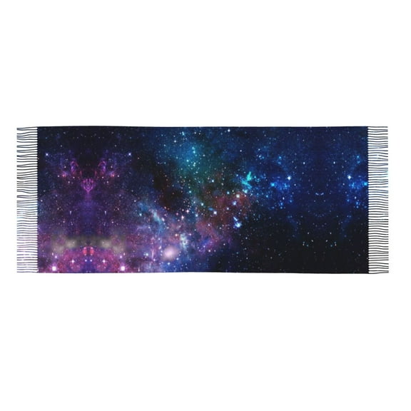 Women Space Galaxy Scarfs Large Warm Soft Shawls Wraps