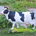 thumbnail image 4 of vlrwzc Mini Animal Resin Figurines 3D lifelike Cow Garden Decor Statues Art Miniature Cow Sculptures for Lawn,Pots,Home Ornament, 4 of 7