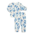 thumbnail image 3 of Stitch Baby Boys or Girls Bubble Sleeve Printed Sweatshirt and Joggers Set, 2-Piece, Sizes 0/3M-24M, 3 of 5