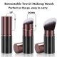 thumbnail image 2 of Set de brochas de maquillaje Keriloo Kabuki retráctiles, 2 piezas, 2 of 8