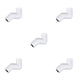 thumbnail image 2 of Toystoory Extensor de grifo de fregadero accesorios de adaptador de aireador de rociador de bañera ajustable Blanco 5Conjunto, 2 of 6