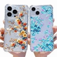 thumbnail image 2 of For iPhone 16 Case Pattern Printing Corner Protection Soft TPU Phone Cover - Style G, 2 of 5