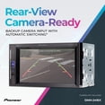 thumbnail image 5 of PIONEER Car DMH241EX visualización táctil resistiva de 6.2 Pulgadas, Doble DIN, Compatible con cámara de Respaldo Bluetooth integrada, Listo para Recibir Multimedia Digital con Weblink, 5 of 5