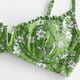 thumbnail image 2 of Gibobby Conjunto de Traje de Baño para Mujer Piezas cuello mujer flor traje de baño dos V traje de baño ropa de playa Bikini estampado corte traje de bañ(Verde,G), 2 of 5