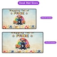 thumbnail image 5 of Wagging Tail French Bulldog Celebrates Rainbow Pride Month LGBT LGBTQ+ Desk Mat Full Keyboard Mouse Pad Dog Lover Gifts Large Mousepad - 01003, 5 of 5